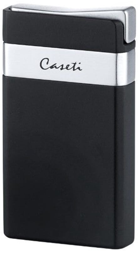 Caseti Single Jetflame Black Matte - Silver