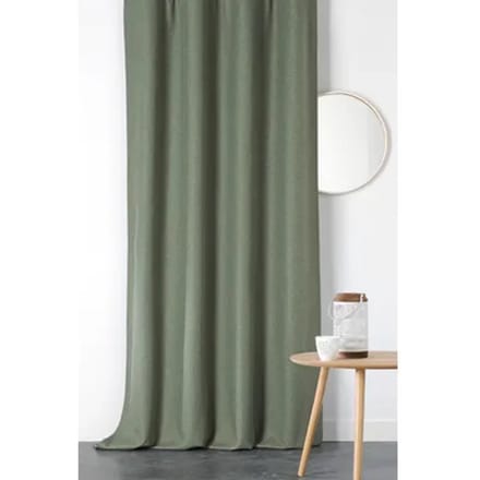 Verduisterend En Isolerend Gordijn Boréal - Groen - 140 X 260 Cm