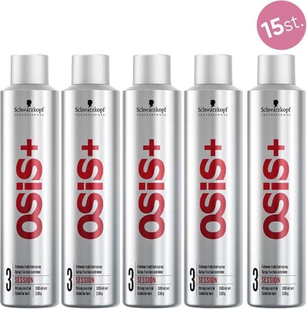 15X Schwarzkopf Osis Session Hairspray 300ml