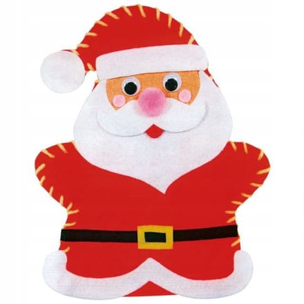 DIY Knutselset Filten Sint Claus Knutselen Kerst