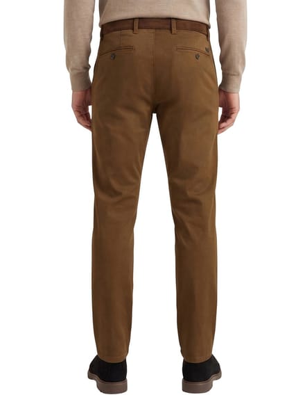 Gardeur katoenen broek bruin