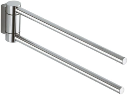 KEUCO PLAN handdoekhouder, 300 mm, 2-armig, zwenkbaar, 14919070000