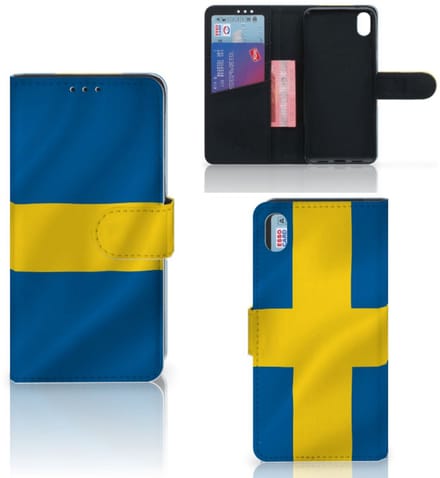 Xiaomi Redmi 7A Bookstyle Case Zweden