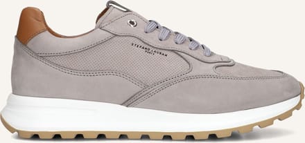 STEFANO LAURAN Lj2504 Sneakers - Suède - Heren - Grijs - Maat 42