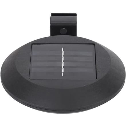 Lampe de clôture solaire HURRISE - 9LED - imperméable - installation facile