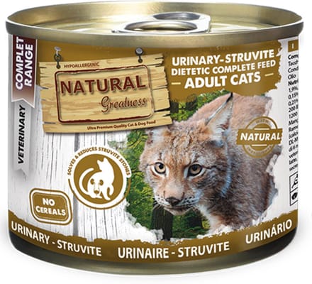 Natural Greatness - Vet - Cat - Wet - Urinary Diet - 6 X 200 Gr