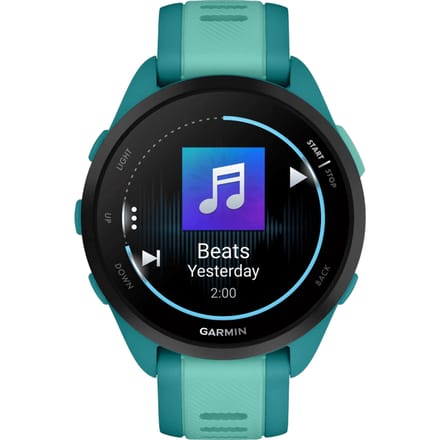 Garmin Forerunner 165 Music - Hardloophorloge - 43 mm - Turquoise-Aqua