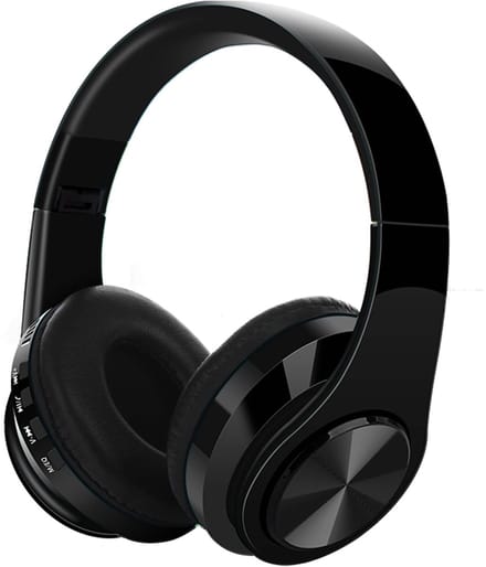 KINSI Draadloze Hoofdtelefoon Bluetooth - Compact Formaat - 3-in-1 Verbinding - Bluetooth 5.0 -Opvouwbaar Ontwerp
