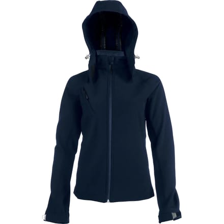 Kariban Dames softshell jas met afneembare capuchon K414 - Navy - L