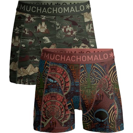 Muchachomalo Jongens Boxershorts - 2 Pack - Boys Onderbroeken