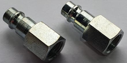 JWL Metabo steeknippel EURO 520 serie met 3/8” inwendige schroefdraad per 2 stuks