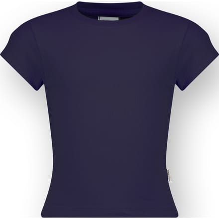 T-shirt Icon-Crop rib tee