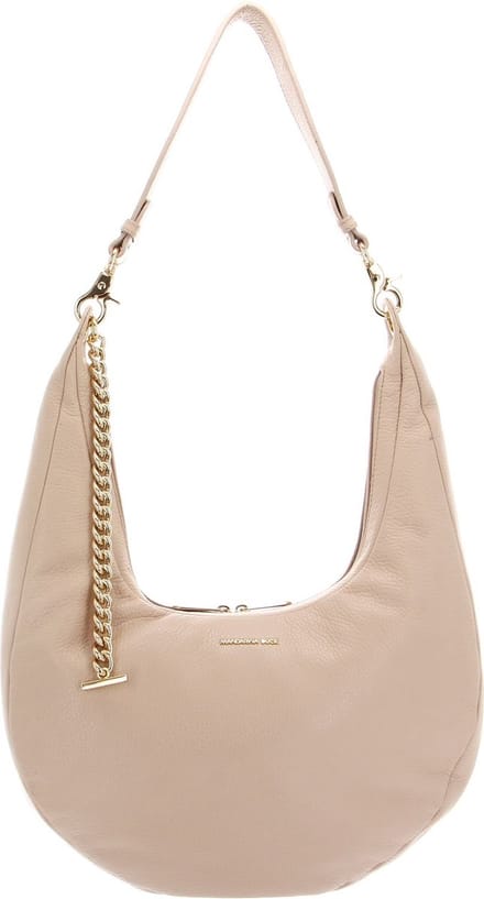MANDARINA DUCK Schoudertas Mellow Leather Hobo Bag Lamb's Wool Zalmroze