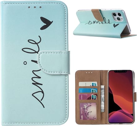 Cityhoesje - Bookcase - iPhone 11 Pro Max - Smile