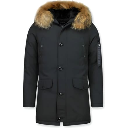 Enos Parka jas met bontkraag