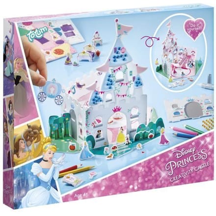 Kit créatif - TOPIOL BY DODO - Disney Princesse - Château en mousse - Accessoires & autocollants - Dès 4 ans pur