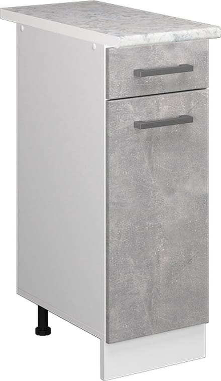 Vicco R-Line Keukenonderkast – 30 cm, WB Marmer Beton