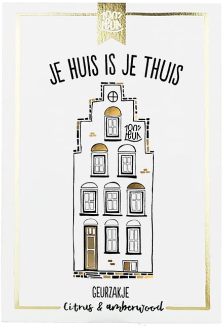 100%LEUK - Geurzakje - Je huis is je thuis