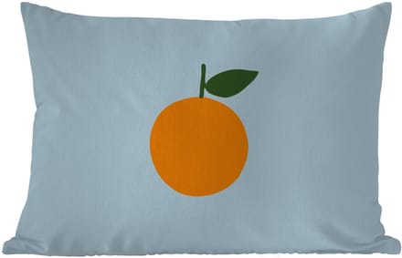 Buitenkussens - Tuin - Fruit - Sinaasappel - Oranje - 50x30 cm