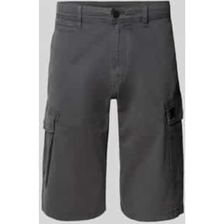 relaxed fit cargoshorts van katoenmix