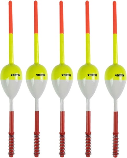 Visdobbers Balsa Hout Voor Crappie en Panfish - 5 Stuks
