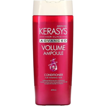 Kerasys, Advanced Volume Ampoule Conditioner, for fine hair, 400ml red