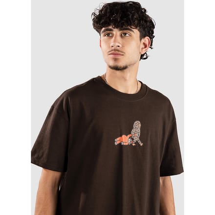 A.LAB Monkey Walk Boxy T-Shirt bruin