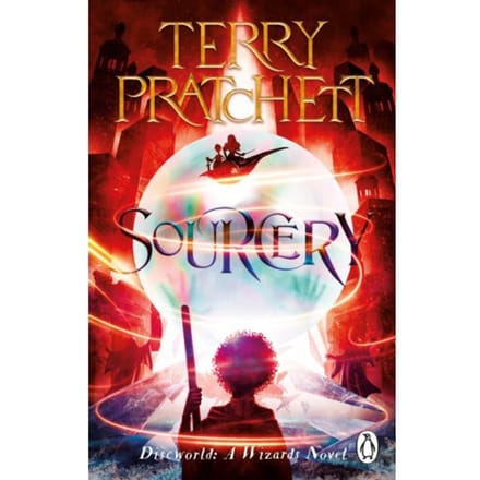 Sourcery by Terry Pratchett Paperback Boek 9781804990216