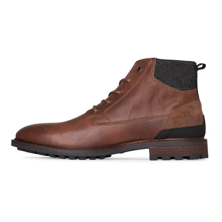 PME Legend - Heren Veterschoenen Huffster Cognac - Bruin - Maat 46