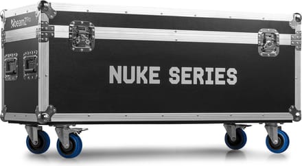 BeamZ Professional FLCNL04 Flightcase voor 4st NUKE fixtures