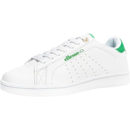 Ellesse Klassieke leren sneakers met cupzool voor dames (Wit, Groen)