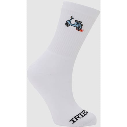 Iriedaily Fast Scooter Socks wit