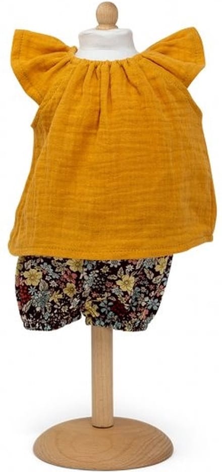 Mamamemo Tuniek Set Okergeel 29 - 32 cm