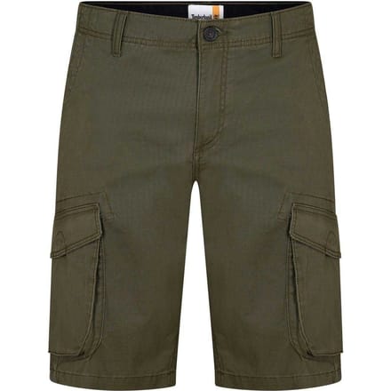 Timberland Heren Twill Casual Cargo Shorts (Bladgroen)