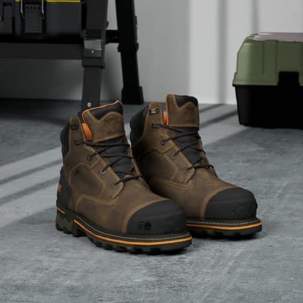 Mannen Boondock 6 Inch Composite Safety Toe Waterdichte Industriële Werklaars