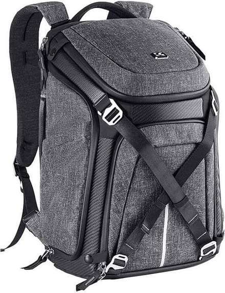 K&F Concept Camera Backpack Grey voor 2 Camera's - 25 Liter
