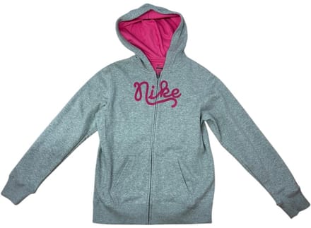 Nike - Vest - Meisjes - Grijs/Roze - Maat XL