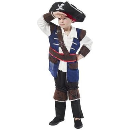 Dreamland Verkleedpak Piraat maat 146 Feestkleding