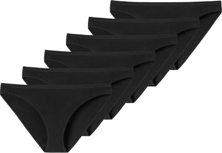 Schiesser Dames Minislip 6-pack 95/5 Cotton