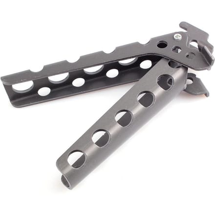 Poignée de casserole, support de levage de casserole, pince à pince, ustensiles de cuisine de Camping, porte-plat chaud Updated gray