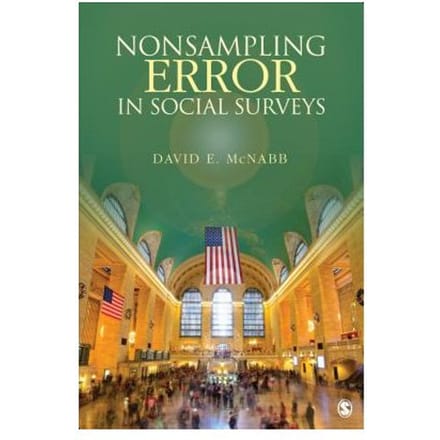 Nonsampling Error In Social Surveys - McNabb