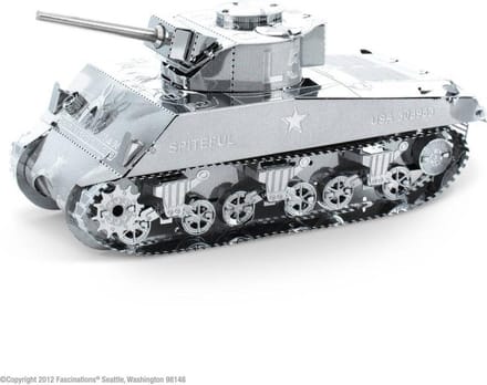 Metal Earth Sherman Tank