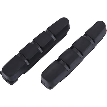 2 Pièces Patins de Frein de Vélo Bloc de Remplacement pour Freins de Paires de Roues black