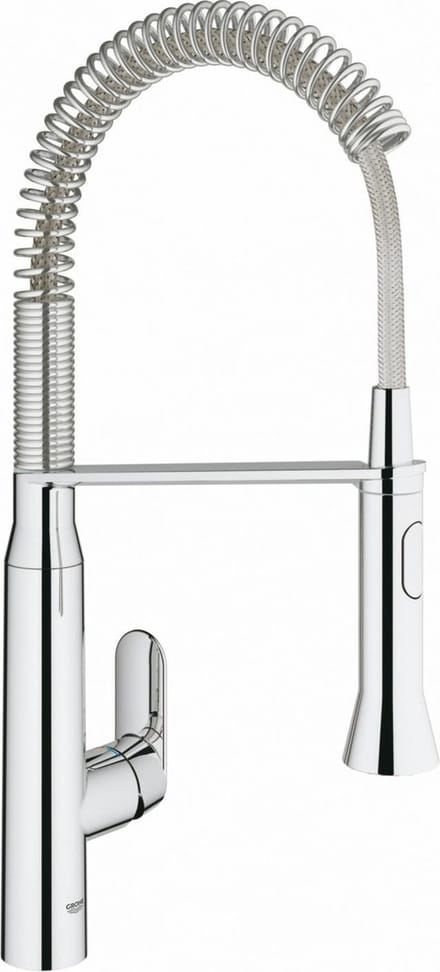 GROHE K7 Keukenkraan - Medium uitloop - Met professionele handdouche - Chroom