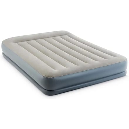 Intex Pillow Rest Mid-Rise Tweepersoons Luchtbed Met Ingebouwde Motorpomp 152×203×30 cm