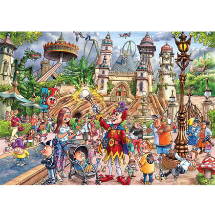 Wasgij Mystery Efteling Wereld Vol Wonderen 1000 stukjes - Legpuzzel