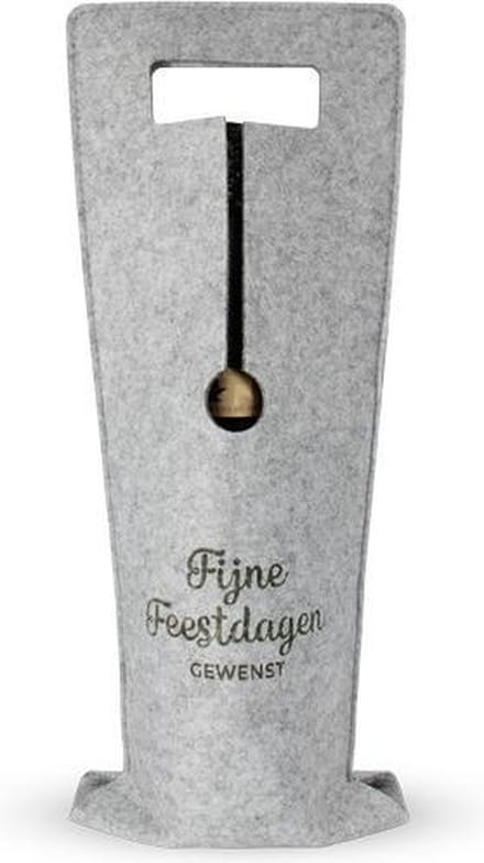 Wijntas "Fijne feestdagen"