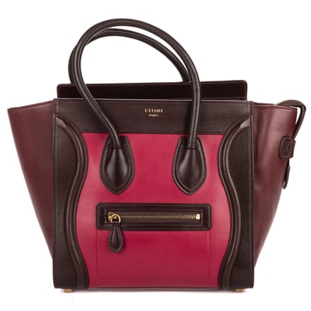 Micro Tricolor Luggage   handtas