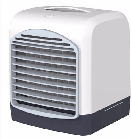 Draagbare Airco - Persoonlijke Koeler - Zomerse Hitte - Exquise Mini Compact - Desktop - Wit