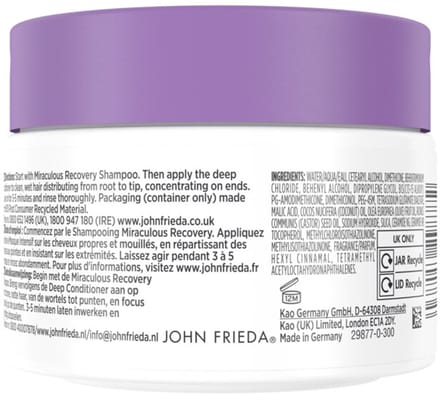 Frizz-ease Wonderbaarlijk Herstellend Intensief Masker 250 ml